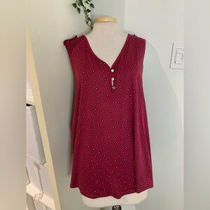 Sleeveless blouse 2X